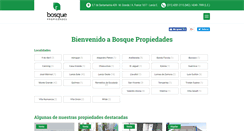 Desktop Screenshot of bosquenet.com.ar